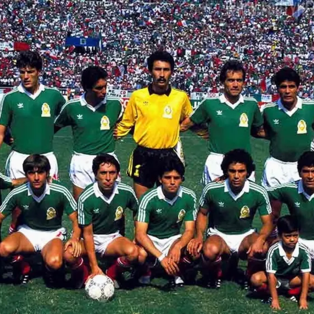 Mexique Maillot Domicile 1986 – vue 5