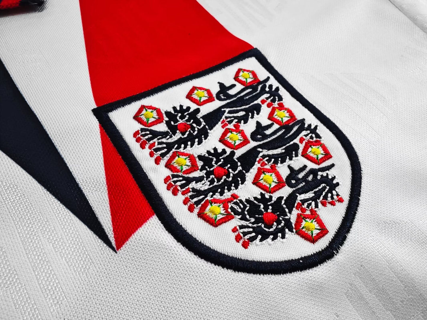 Angleterre Maillot Domicile 1992 – vue 6