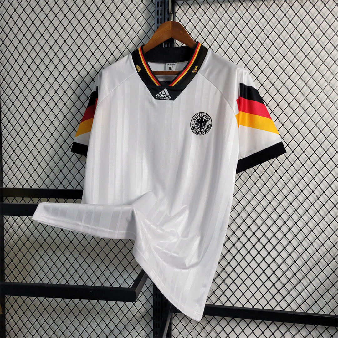 Allemagne Maillot Domicile 1992 – vue 4