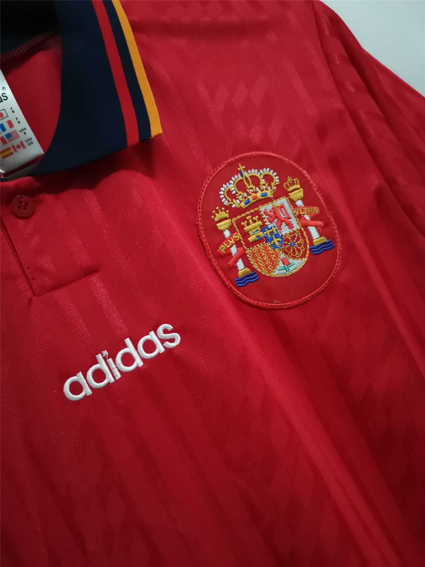 Espagne Maillot Domicile 1994 – vue 4