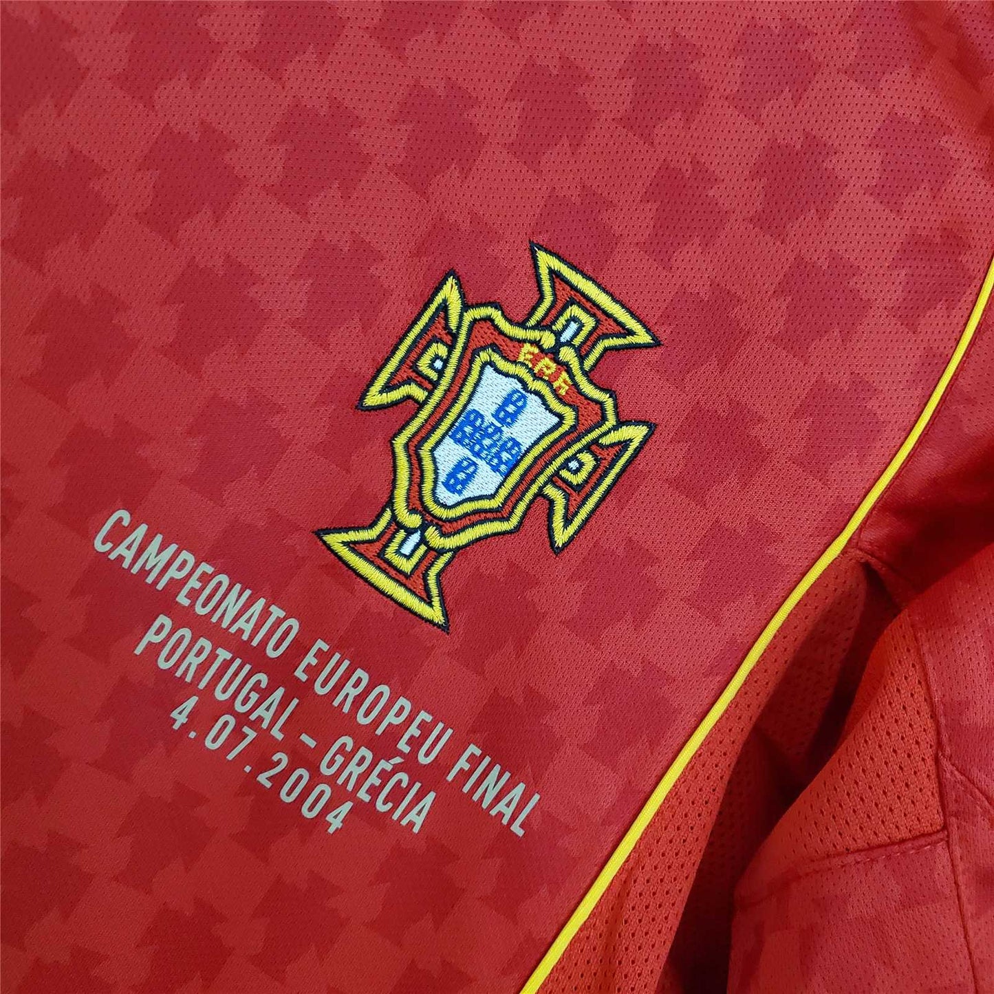 Portugal Maillot Domicile 2004 – vue 4