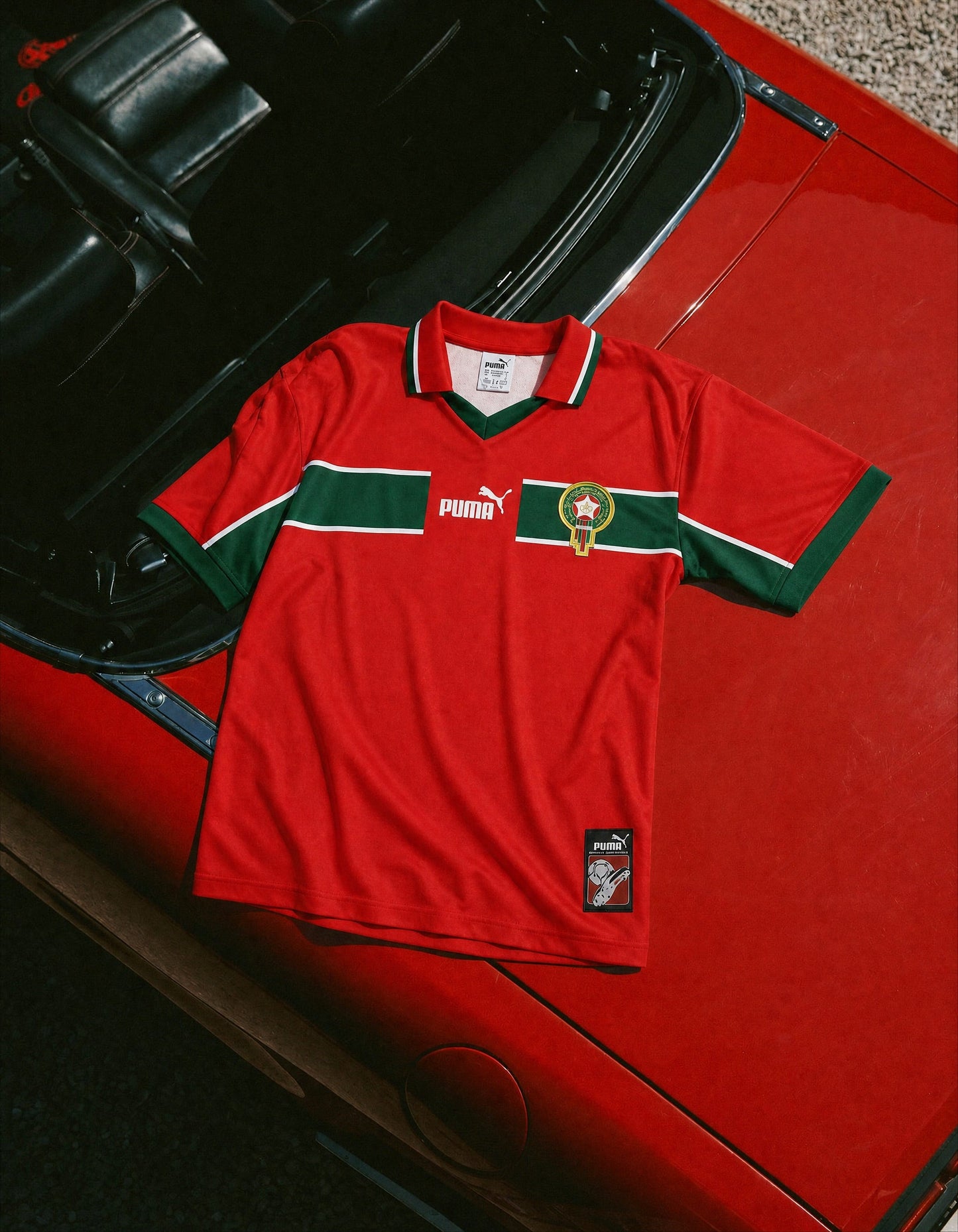 Maroc Maillot Third 1998 Coupe du Monde – vue 4