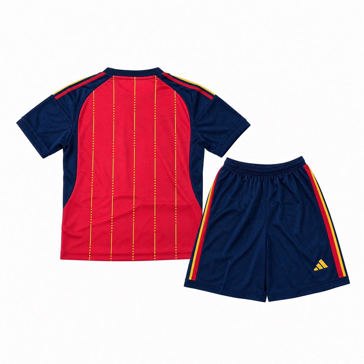 Espagne Kit Domicile 2026 Vainqueur Coupe du Monde (2 Stelle) - ENFANT – vue 2