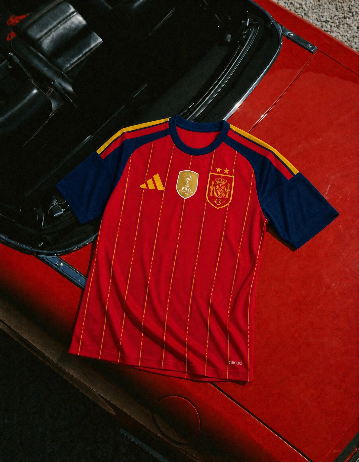 Espagne Maillot Domicile Victoire Coupe du Monde 2026 (2 Stelle) – vue 4