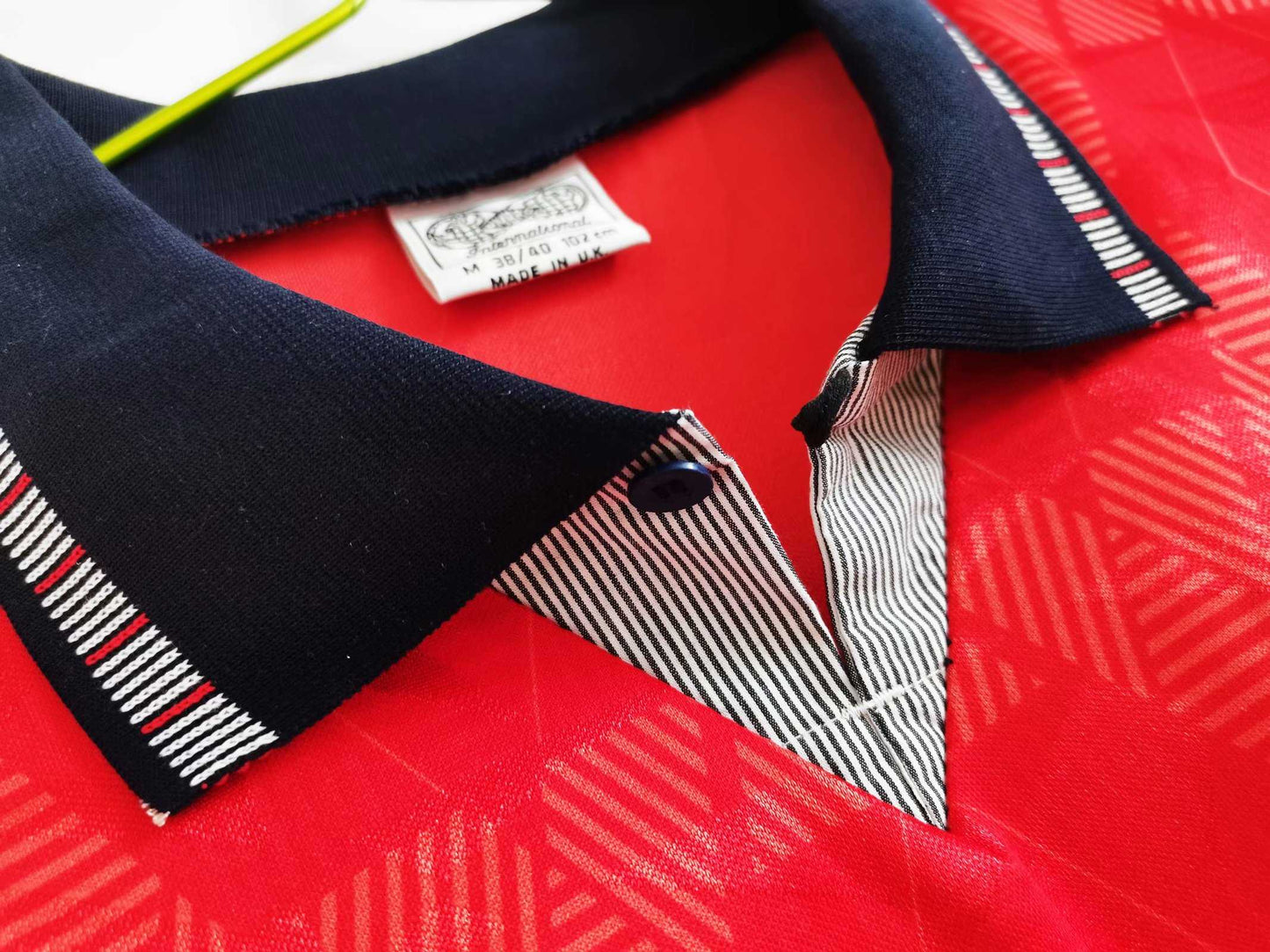 Angleterre Maillot Extérieur Red 1990 – vue 5