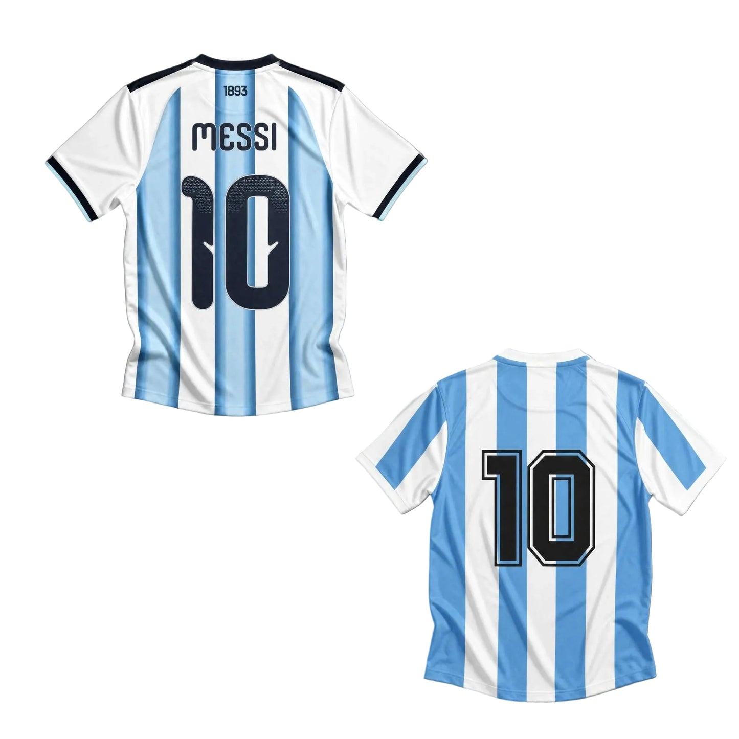 Argentine Maillot Domicile 1978 Victoire Coupe du Monde + Argentine Maillot Domicile 2026 Coupe du Monde – vue 3