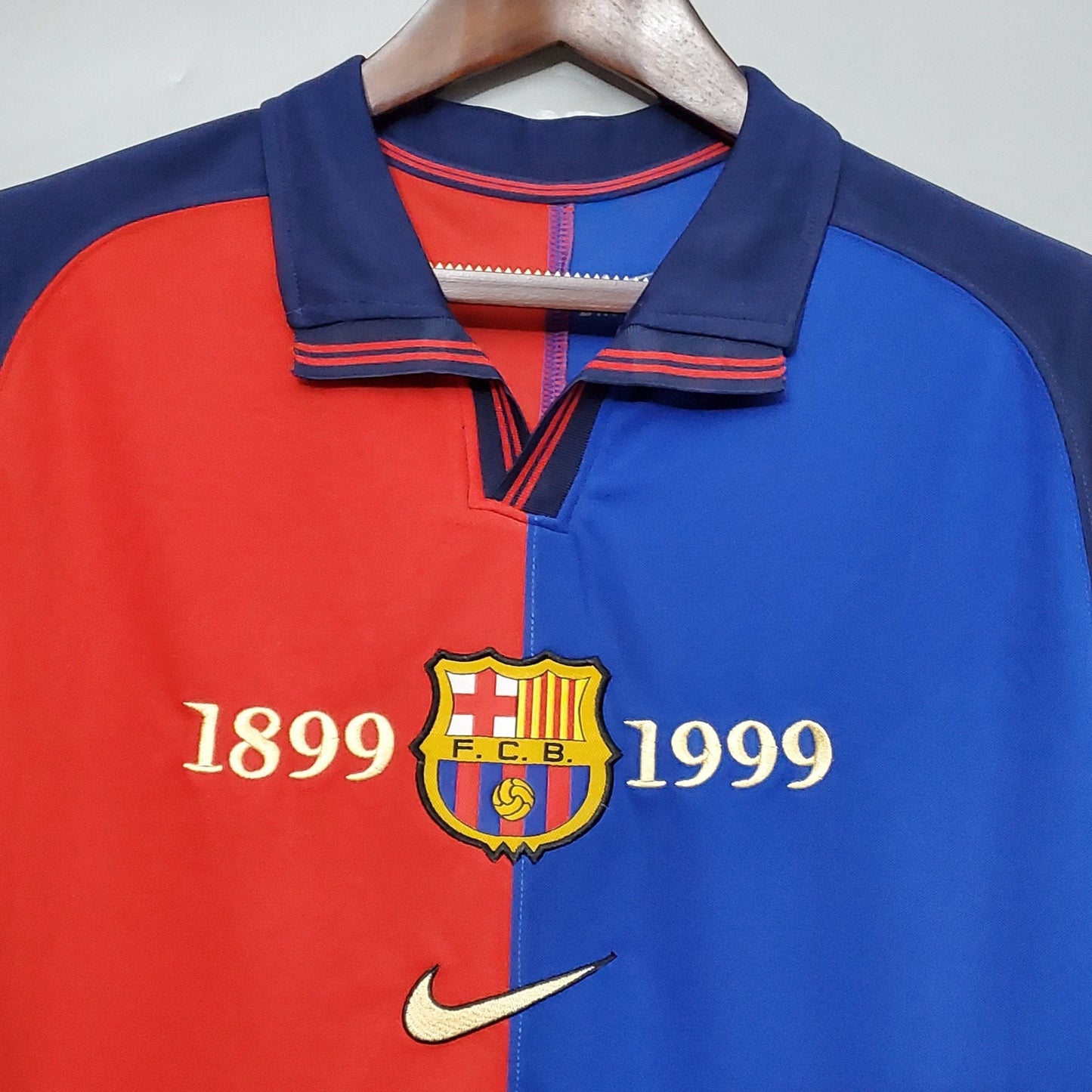 Barcelone Maillot Domicile 100th Anniversary – vue 7