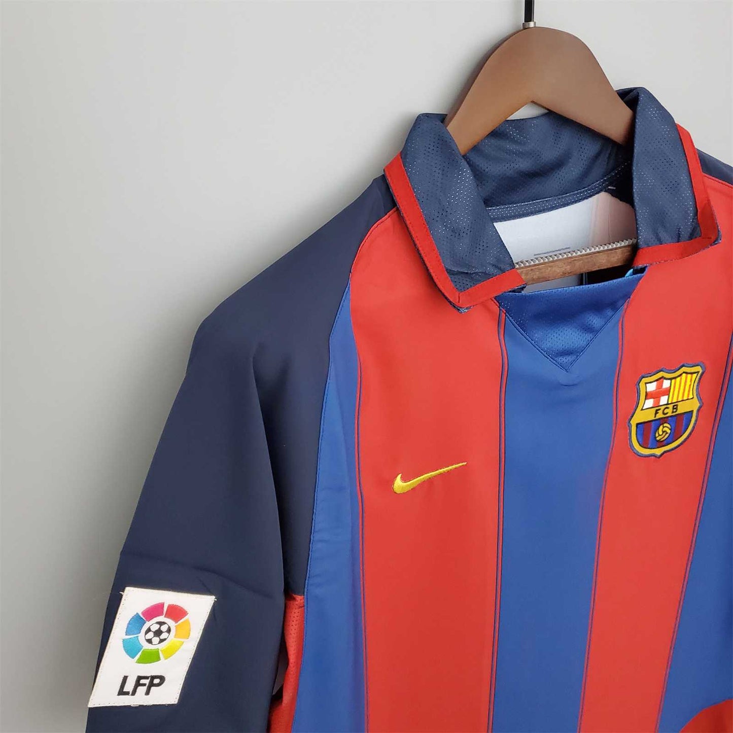 Maillot Ronaldinho Barcelone Domicile 2003/04 – vue 5