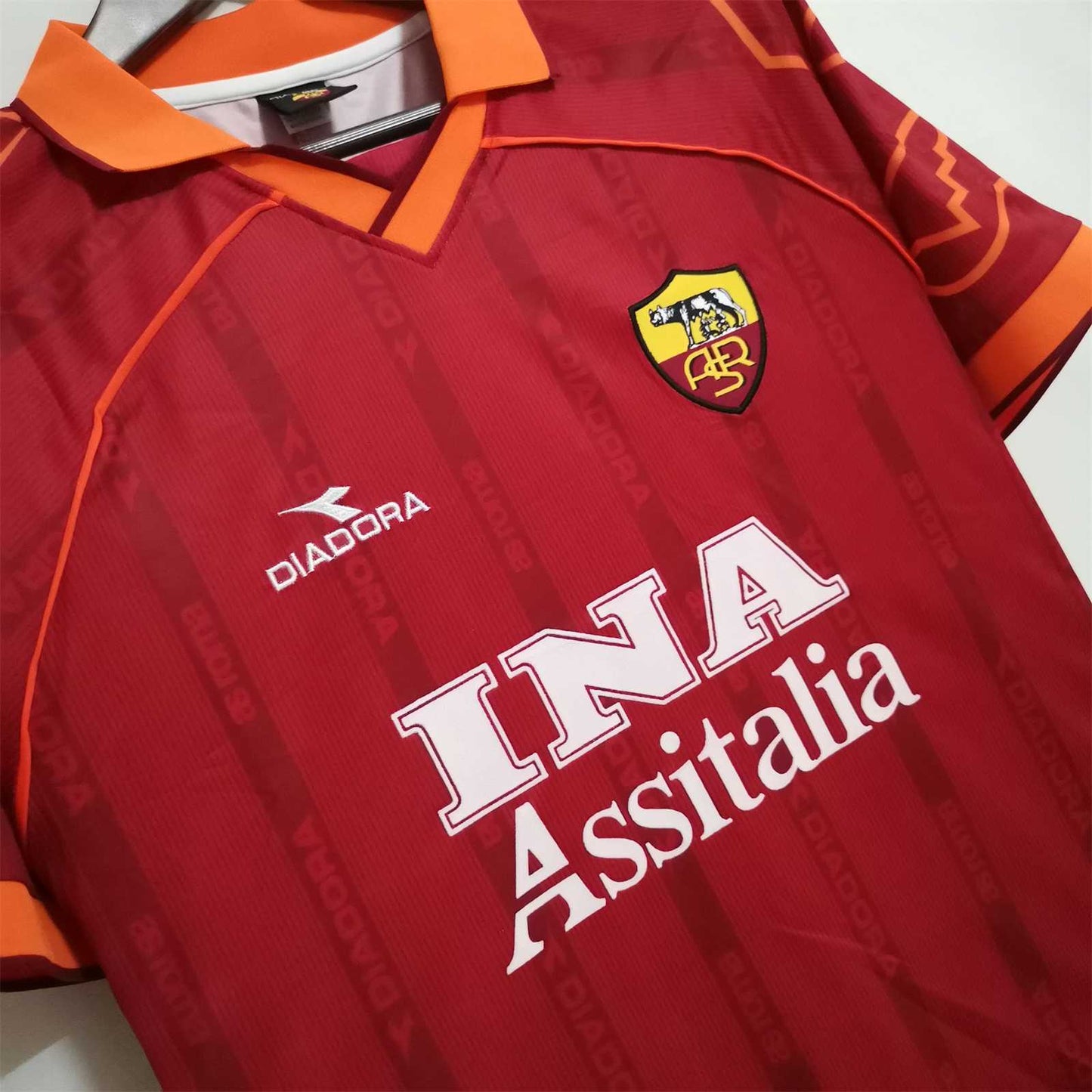 Roma Maillot Domicile 1999/00 – vue 4