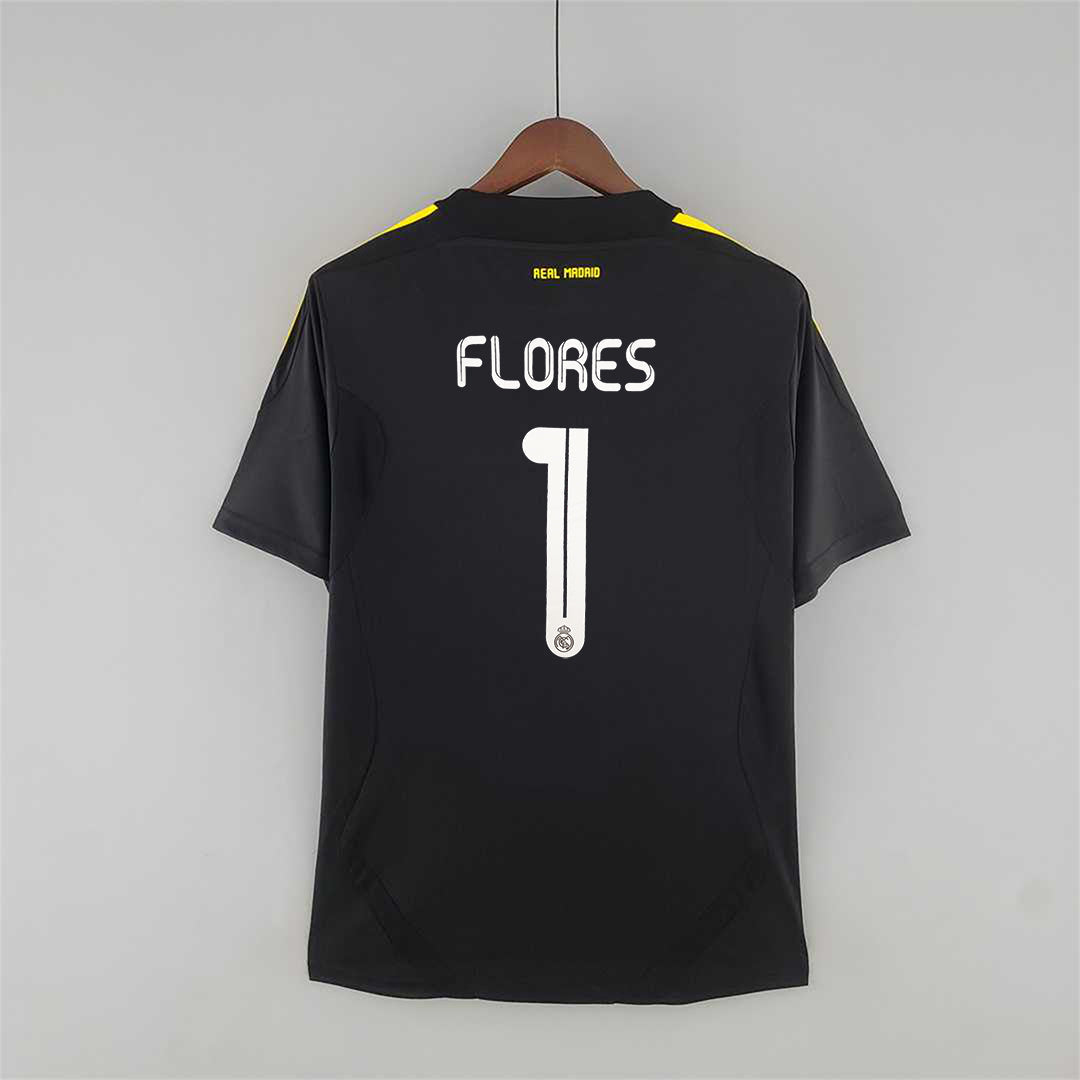 Real Madrid Maillot Goalkeeper Black 2011/12 – vue 2