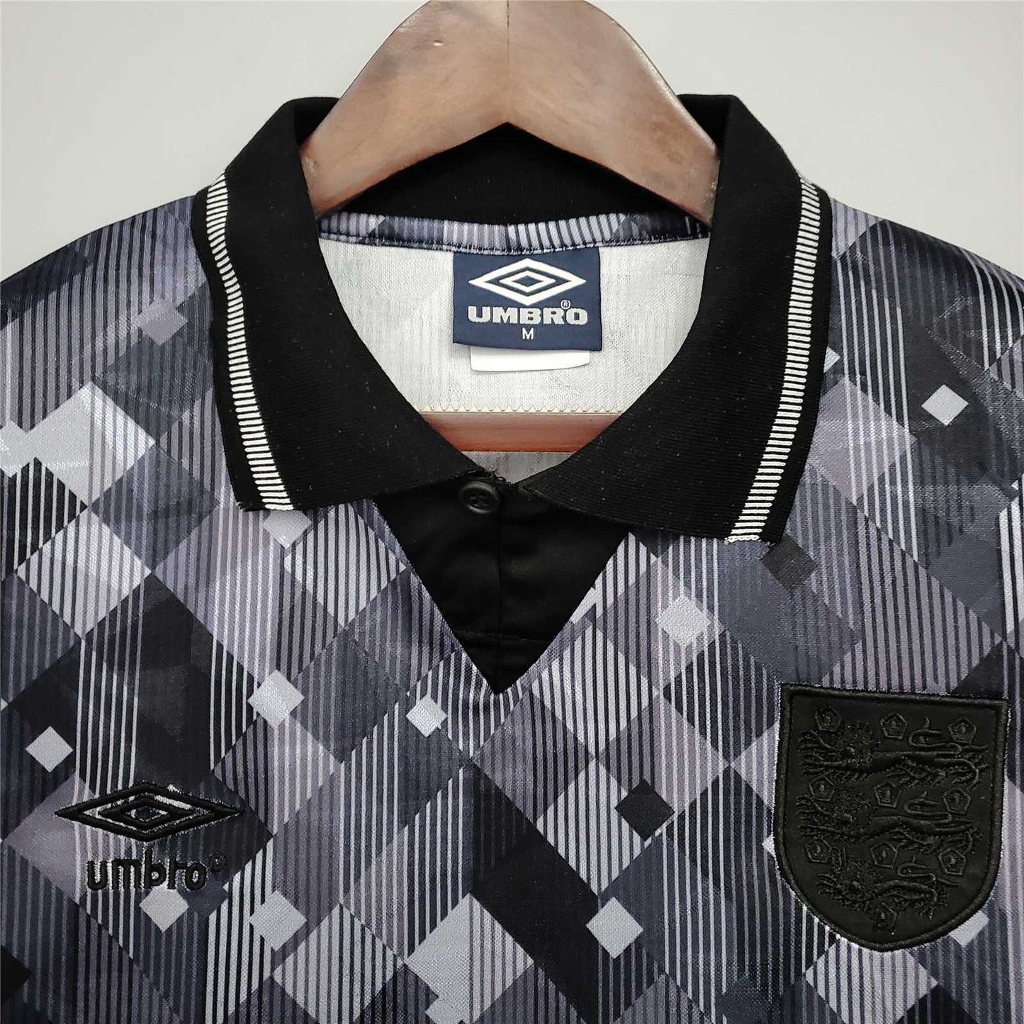 Angleterre Maillot Extérieur Black 1990 – vue 3