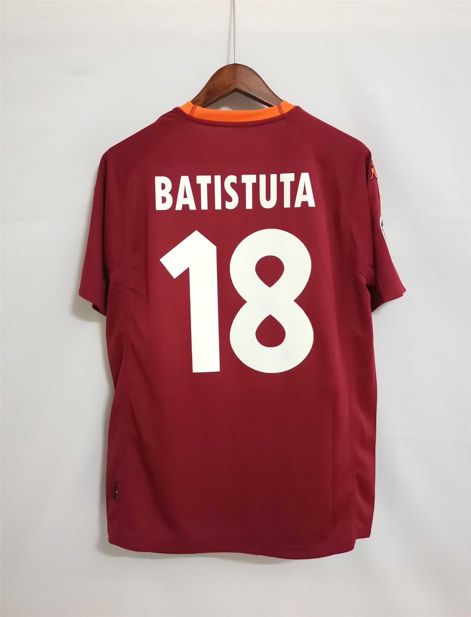 Roma Maillot Domicile 2000/01 – vue 4