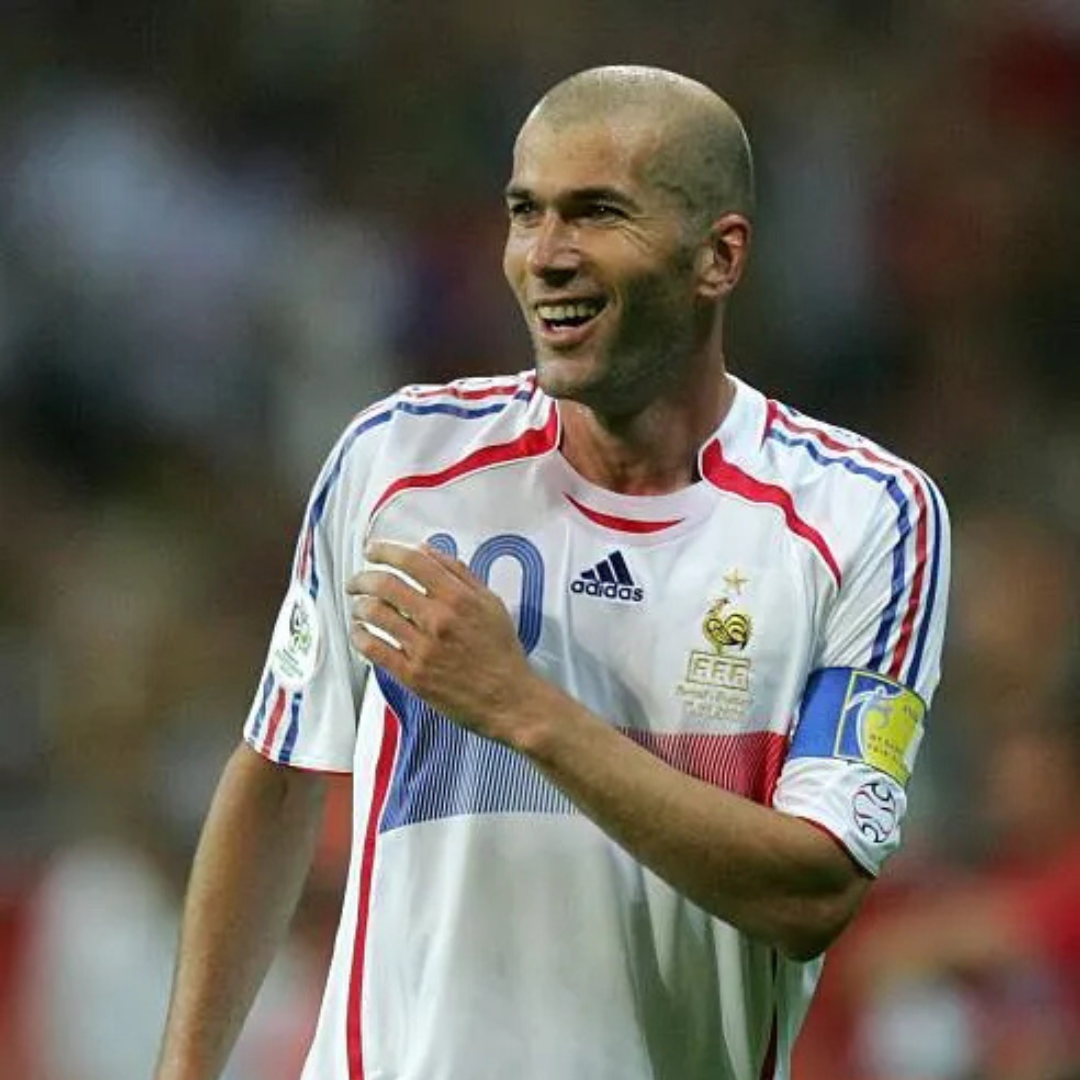 Maillot Zidane France Extérieur 2006 Finale Coupe du Monde – vue 6