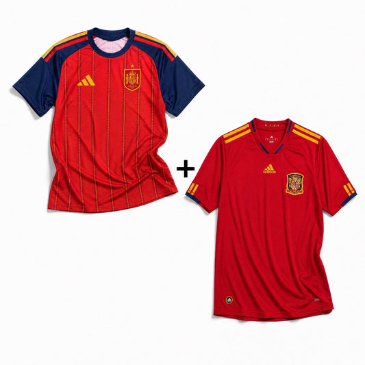 Espagne Domicile 2010 + Domicile 2026 Victoire Coupe du Monde
