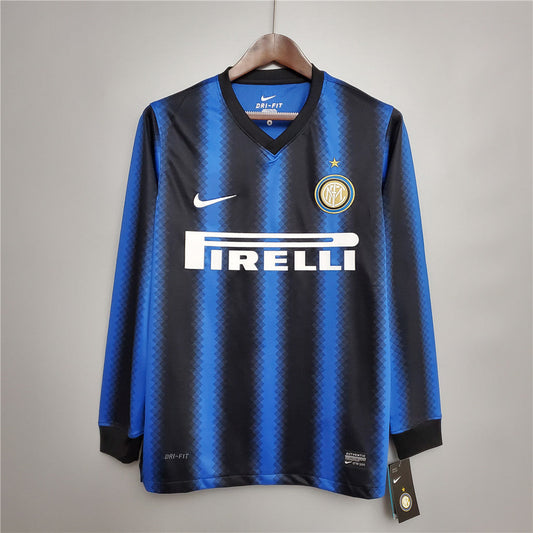 Inter Maillot Domicile Manches Longues 2010/11