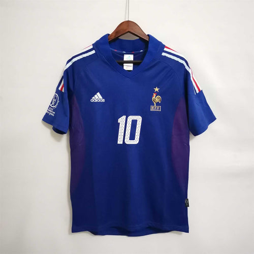 France Maillot Domicile 2002