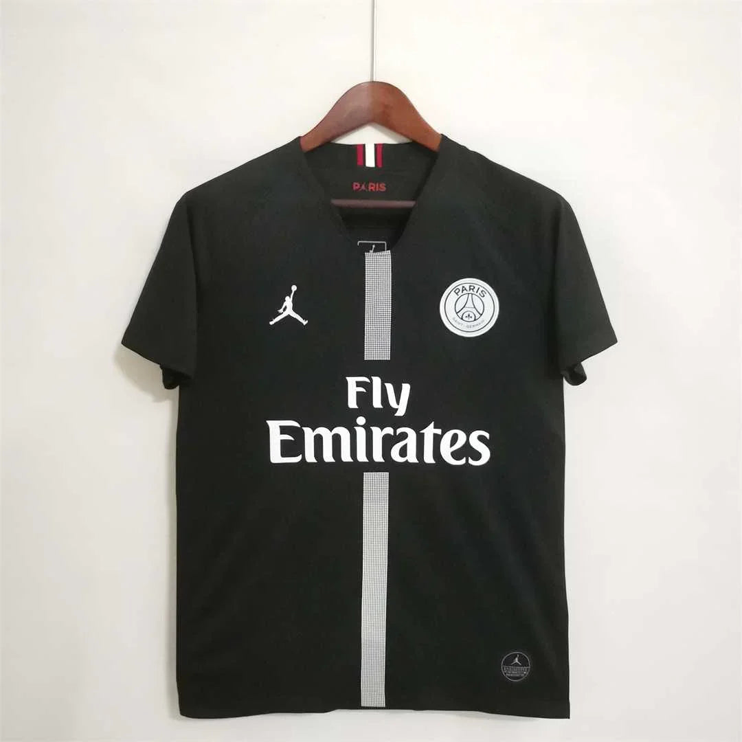 Maillot Neymar PSG Jordan Black 2018/19 – vue 2