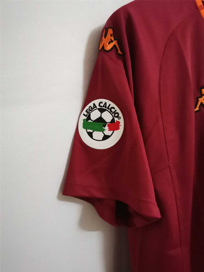 Roma Maillot Domicile 2000/01 – vue 6