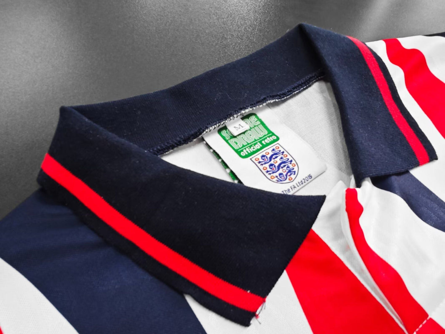 Angleterre Maillot Domicile 1992 – vue 4