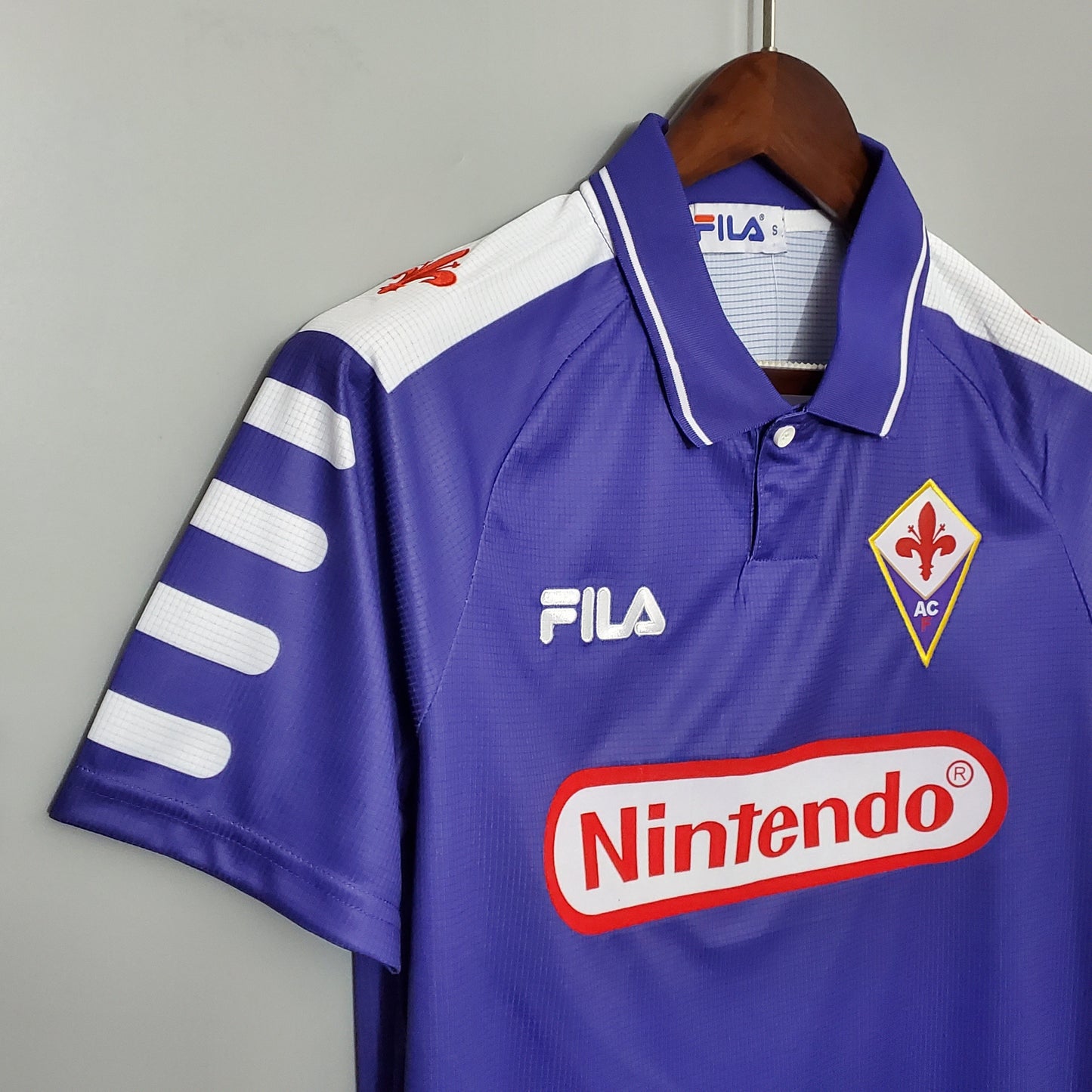 Fiorentina Maillot Domicile 1998/99 – vue 5