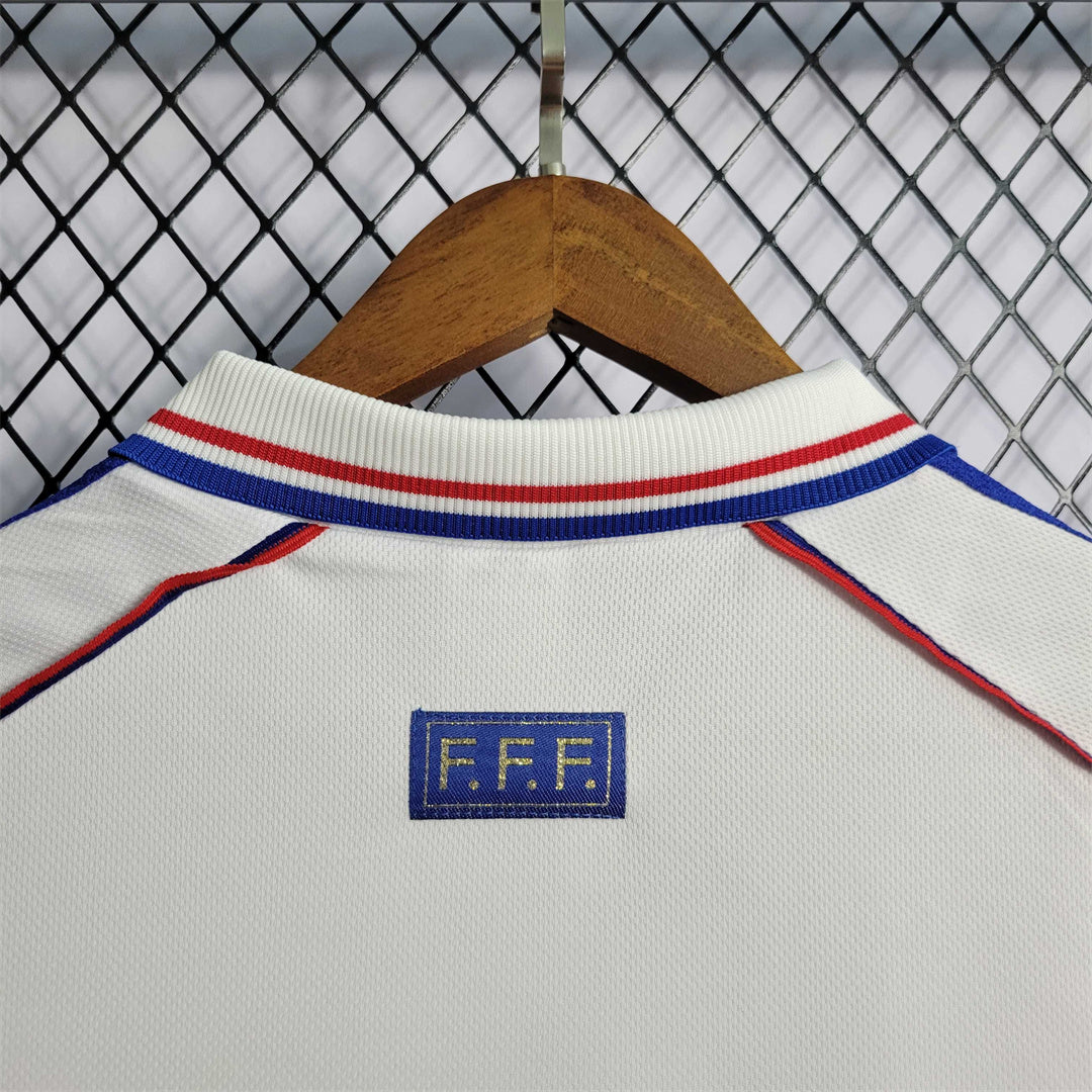 Maillot Zidane France Extérieur 1998 – vue 7