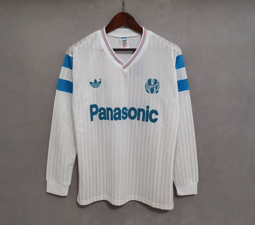 Marseille Maillot Domicile Manches Longues 1990/91