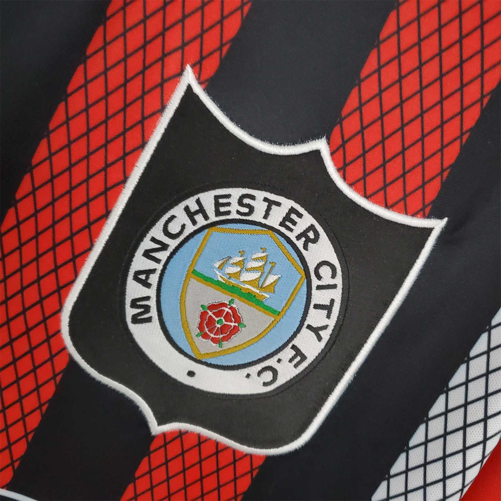 Manchester City Maillot Extérieur 1994/95 – vue 3