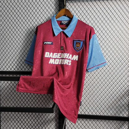 West Ham Maillot Domicile 1995/96 – vue 4