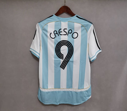 Argentine Maillot Domicile 2006 Coupe du Monde – vue 6
