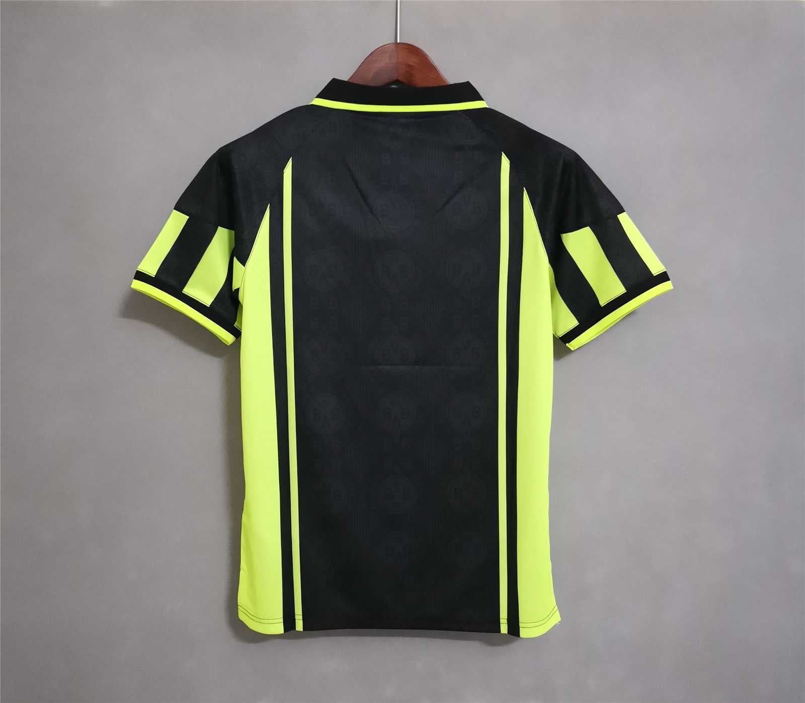 Borussia Dortmund Maillot Extérieur Black 1995/96 – vue 3