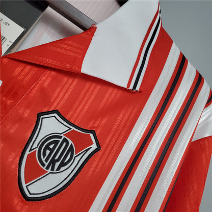 River Plate Maillot Extérieur Red 1995/96 – vue 4