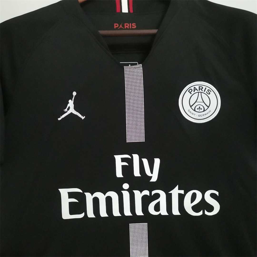 Maillot Neymar PSG Jordan Black 2018/19 – vue 4