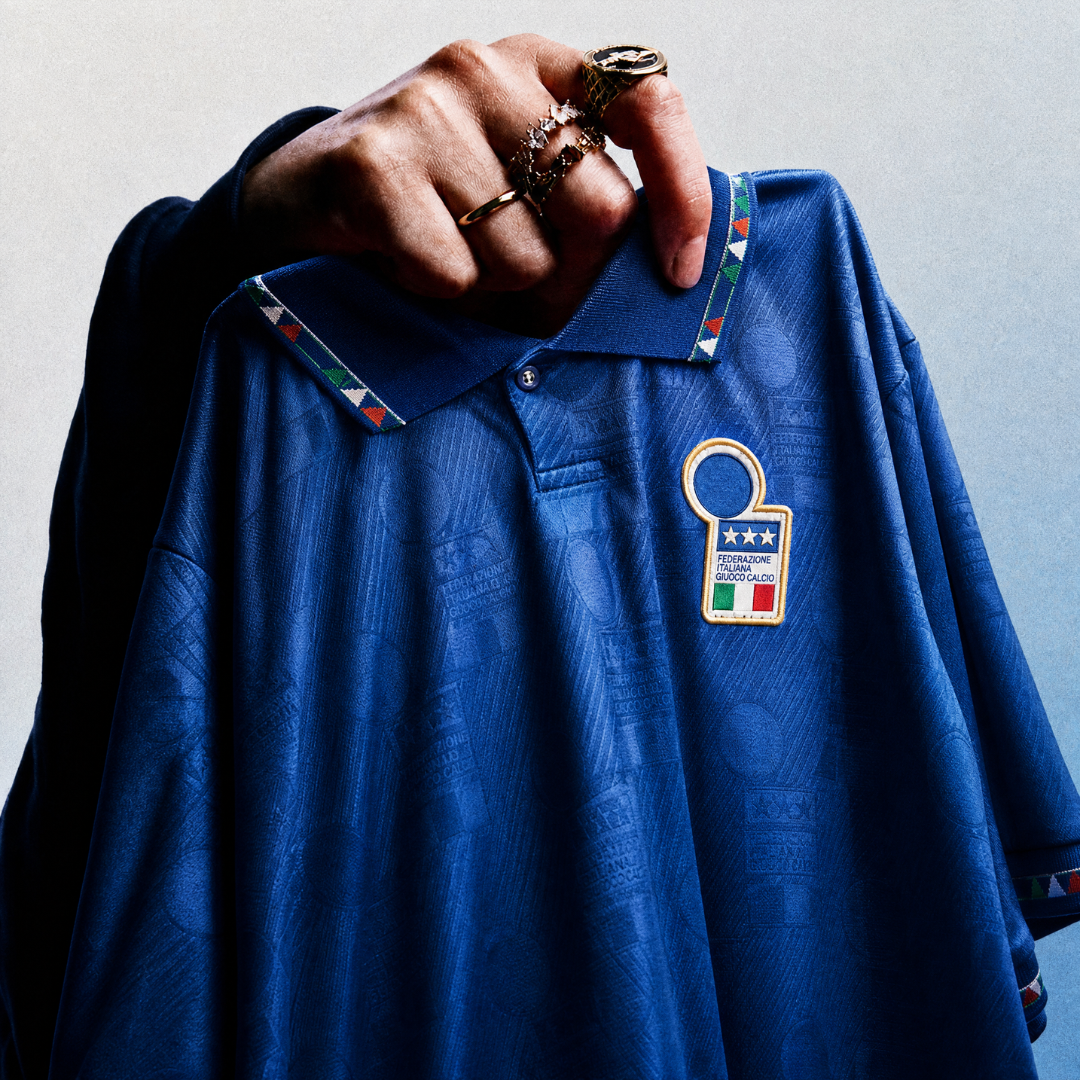 Italie Maillot Domicile 1994 Finale Coupe du Monde – vue 4