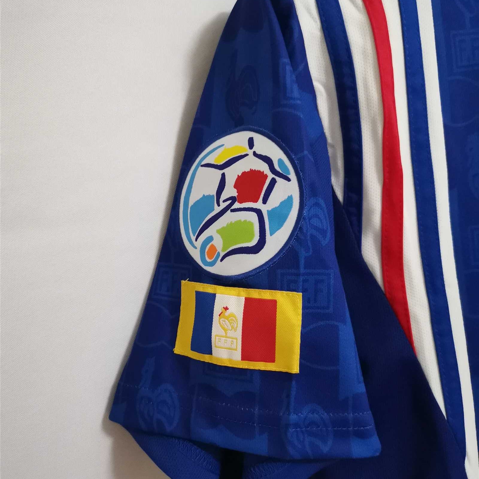 Maillot Zidane France Domicile 1996 – vue 6