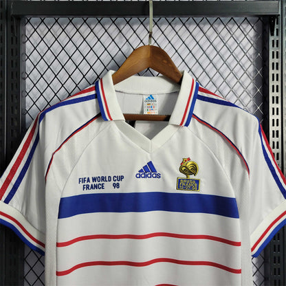 Maillot Zidane France Extérieur 1998 – vue 6