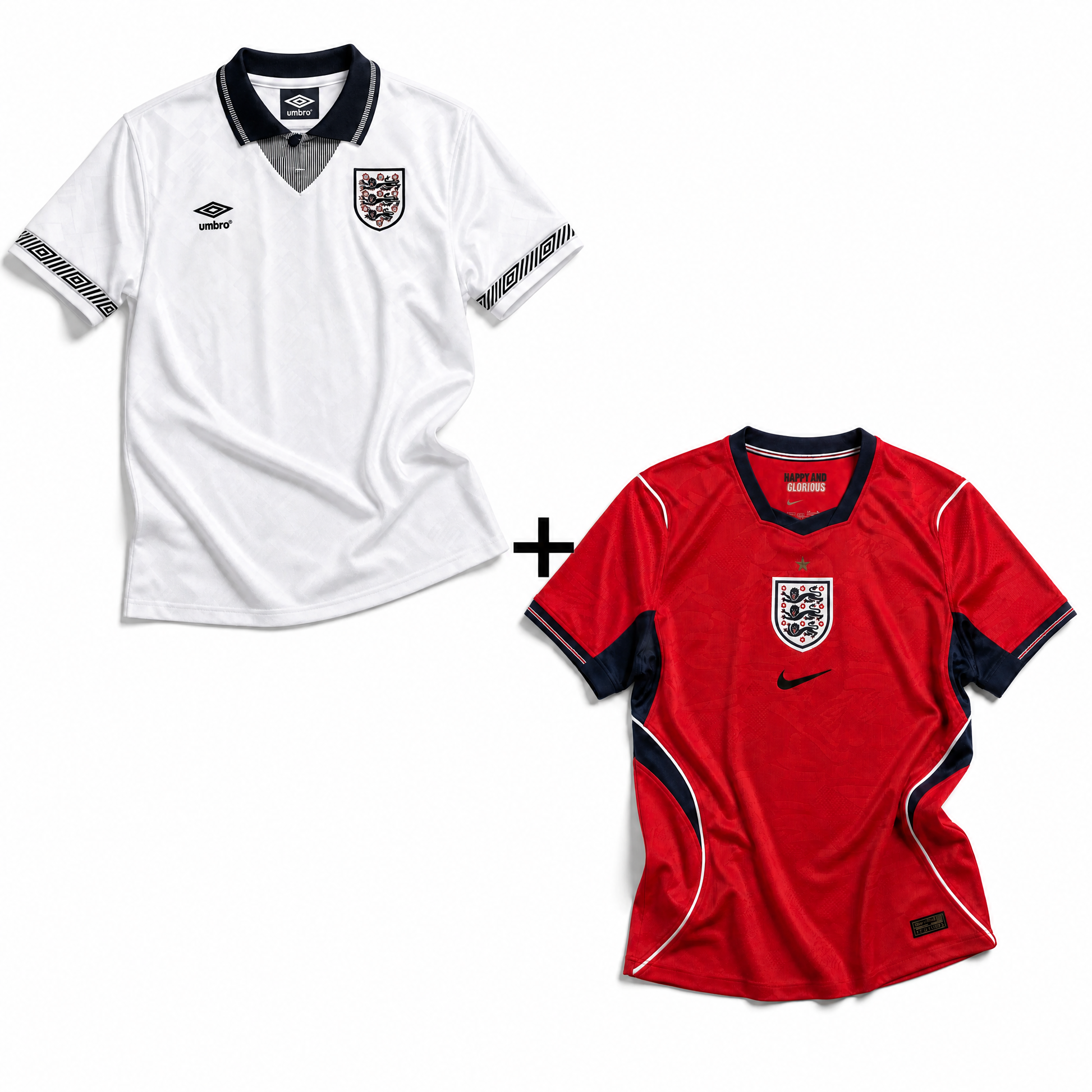 Angleterre 1990 + Angleterre Extérieur 2026
