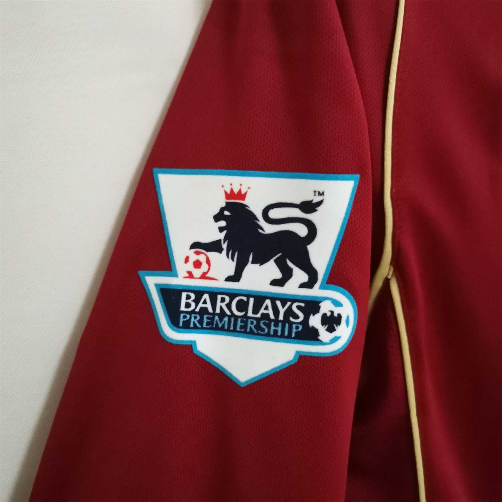 Man. United Maillot Domicile Premier League Manches Longues 2006/07 – vue 5
