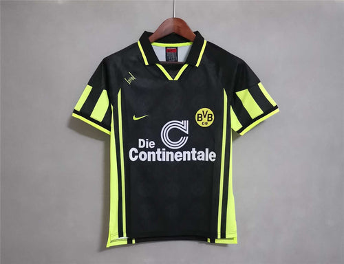 Borussia Dortmund Maillot Extérieur Black 1995/96