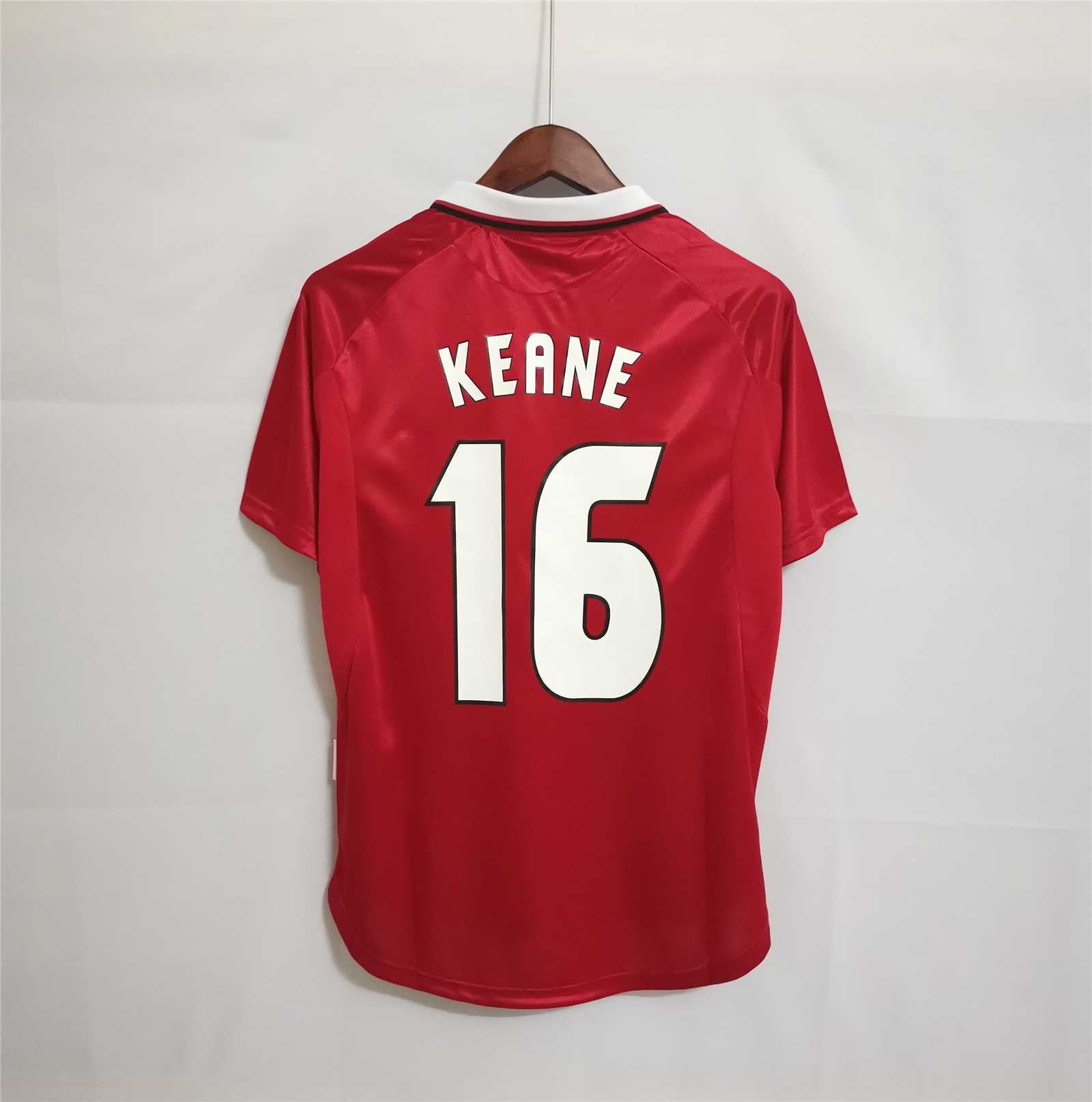 Man. United Maillot Domicile 1999/00 UCL Final – vue 3