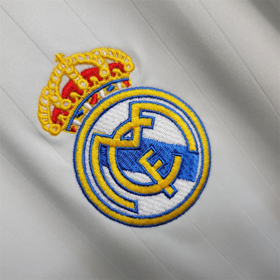Real Madrid Maillot Domicile White 2006/07 – vue 4