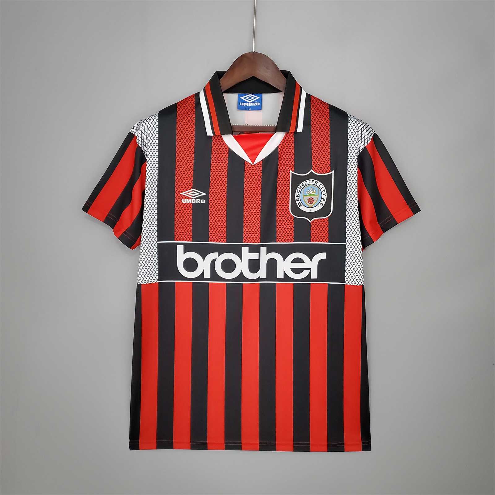 Manchester City Maillot Extérieur 1994/95