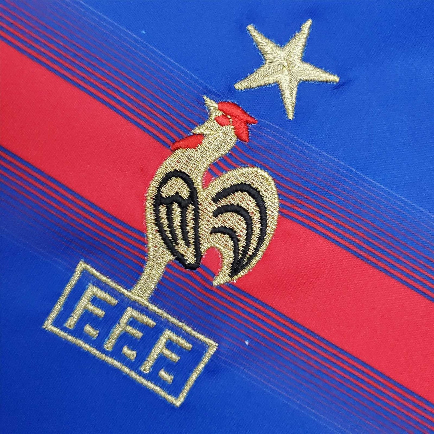 Maillot Zidane France Domicile 2004 – vue 4