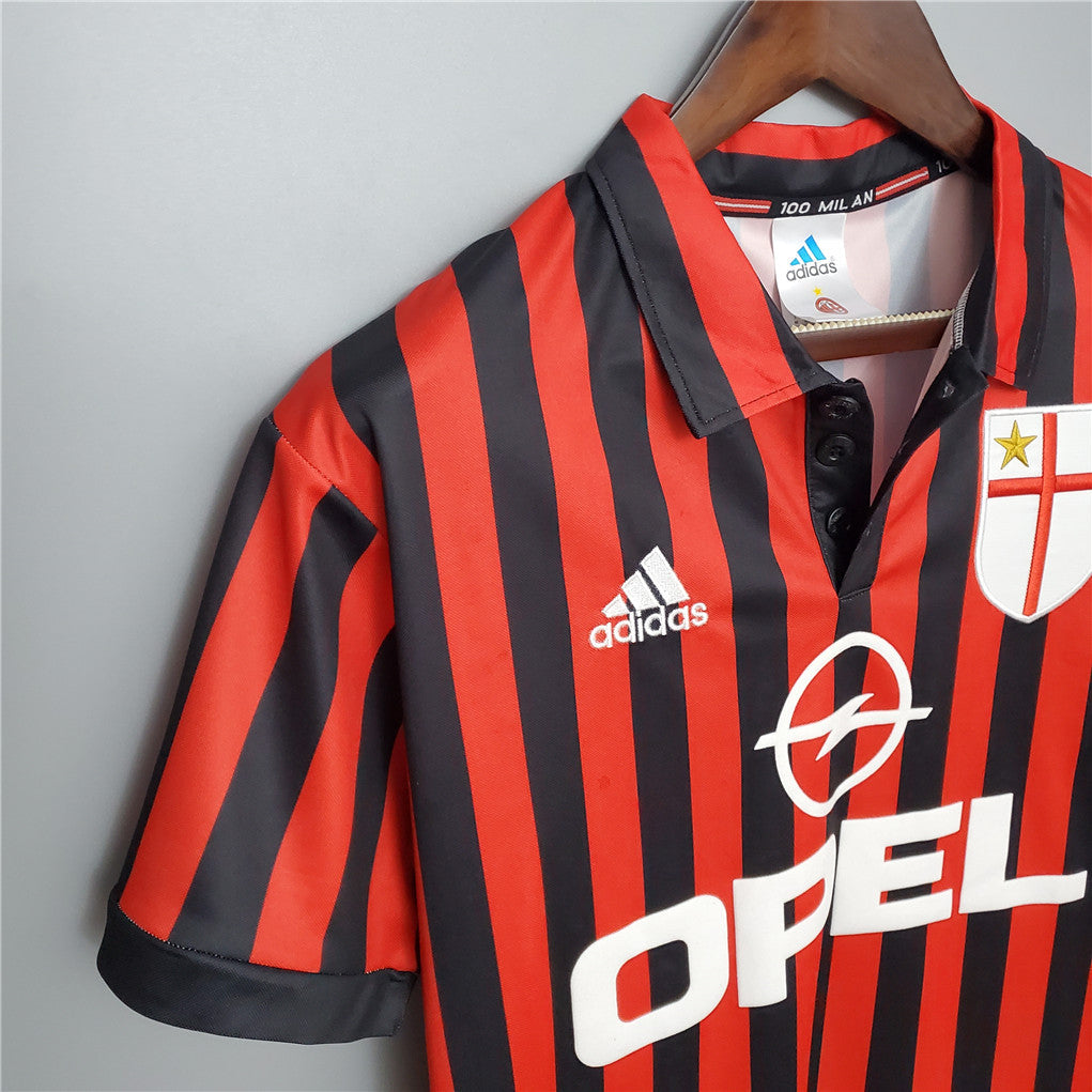 Milan Maillot Domicile 1999/00 - Centenario – vue 5