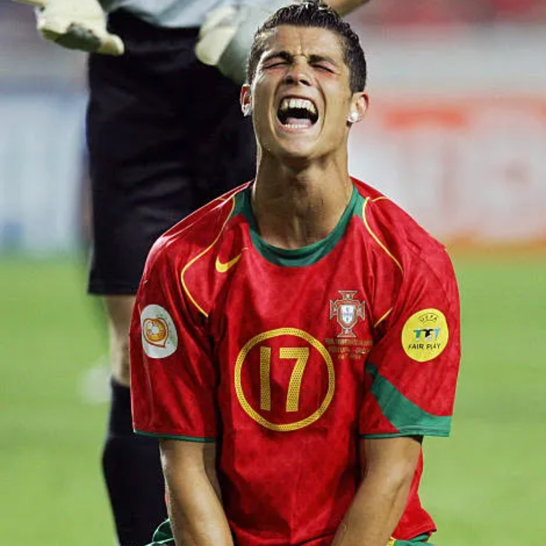 Maillot Cristiano Ronaldo CR7 Portugal Domicile 2004 – vue 5