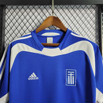 Grèce Maillot Extérieur 2004 Coupe du Monde – vue 4
