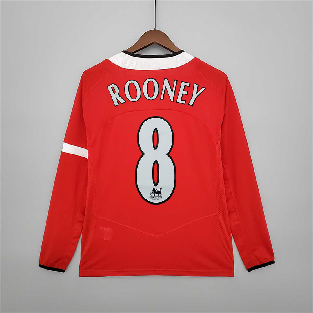 Man. United Maillot Domicile Manches Longues 2004/05 – vue 3