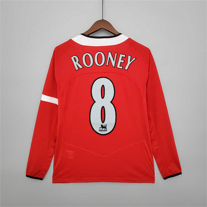 Man. United Maillot Domicile Manches Longues 2004/05 – vue 3