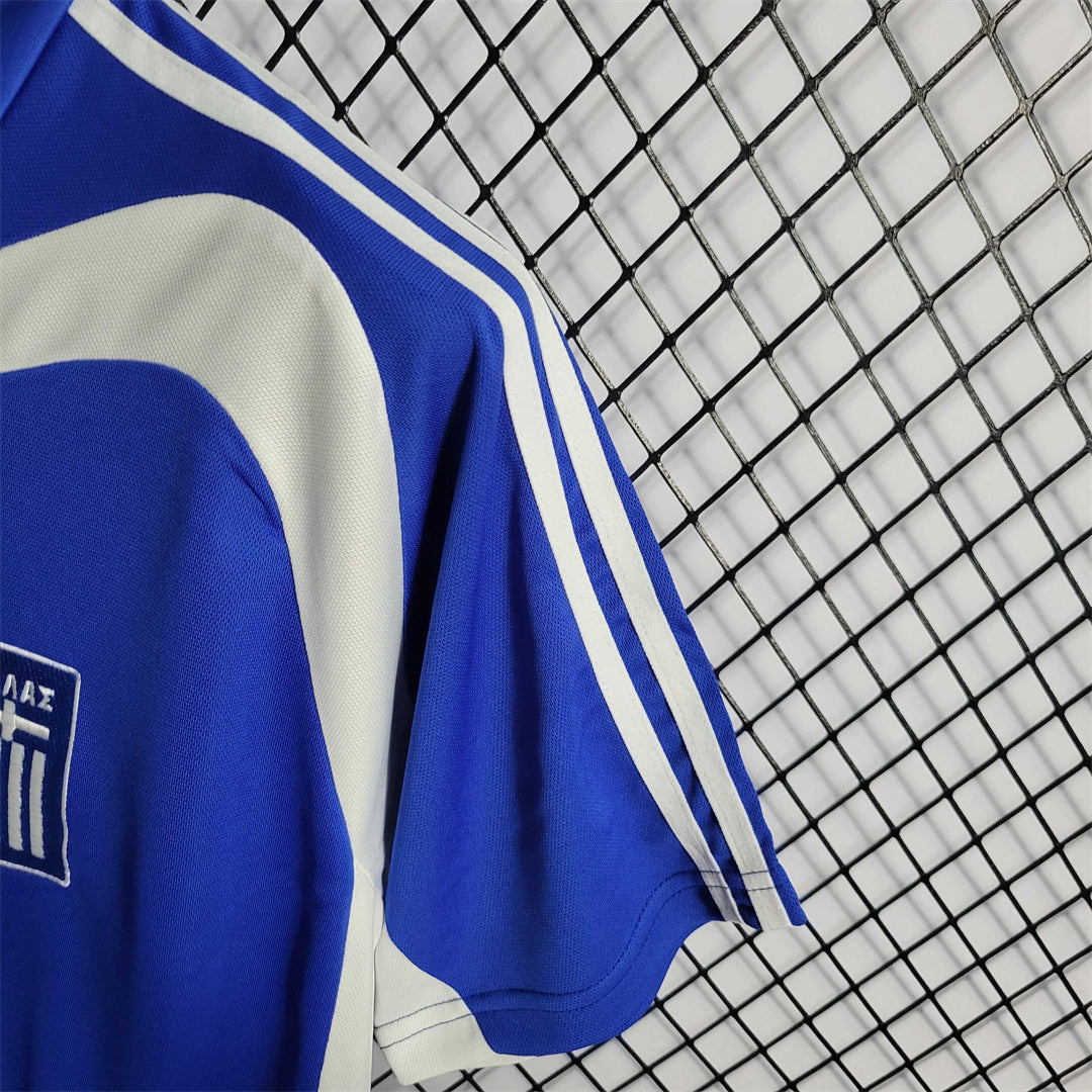Grèce Maillot Extérieur 2004 Coupe du Monde – vue 5