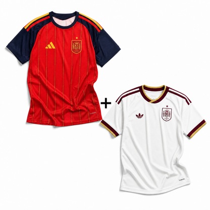Espagne Domicile 2026 + Espagne Extérieur 2026