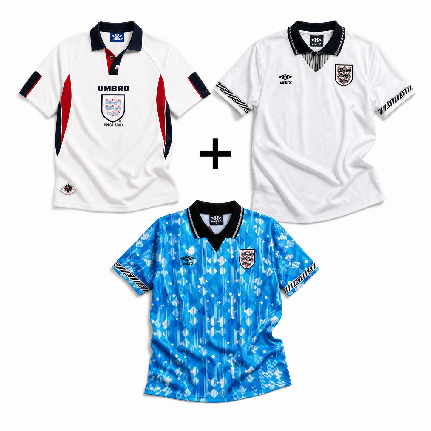 Angleterre 1998 + Angleterre 1990 + Angleterre Third 1990